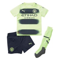 Manchester City Ruben Dias #3 Tredje sæt Børn 2022-23 Kortærmet (+ Korte bukser)